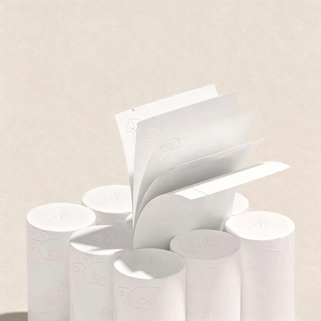 Virgin Wood Pulp Toilet Paper